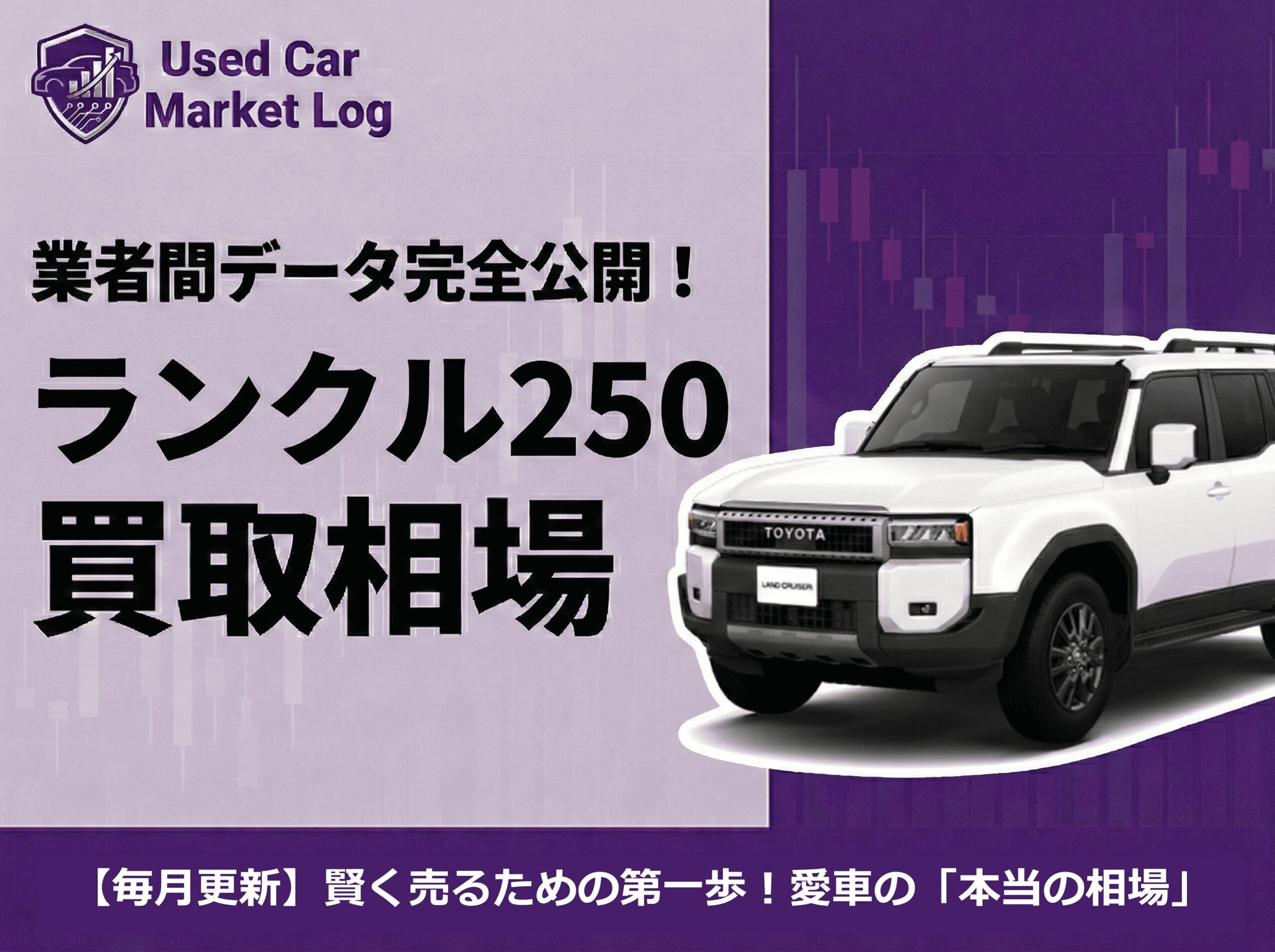 ランクル250 買取相場｜定価割れは本当？業者オークション実データで検証【2026年3月】