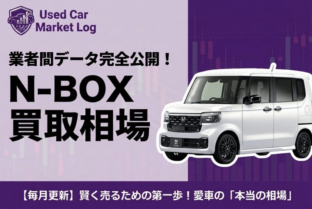 【2026年3月最新】N-BOX買取相場｜JF5型・JF3型のターボ vs NAの価格差と最高値で売る条件