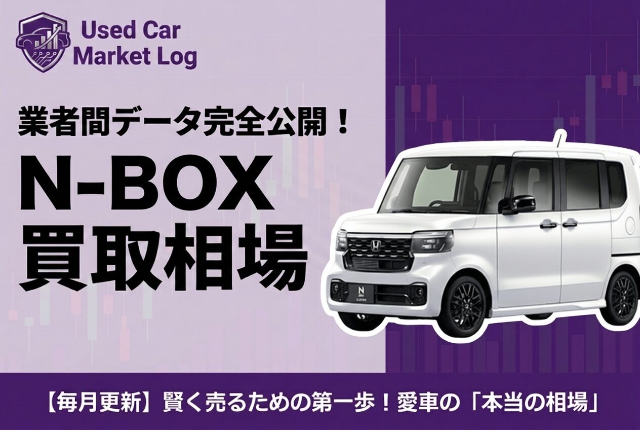 【2026年3月最新】N-BOX買取相場｜JF5型・JF3型のターボ vs NAの価格差と最高値で売る条件