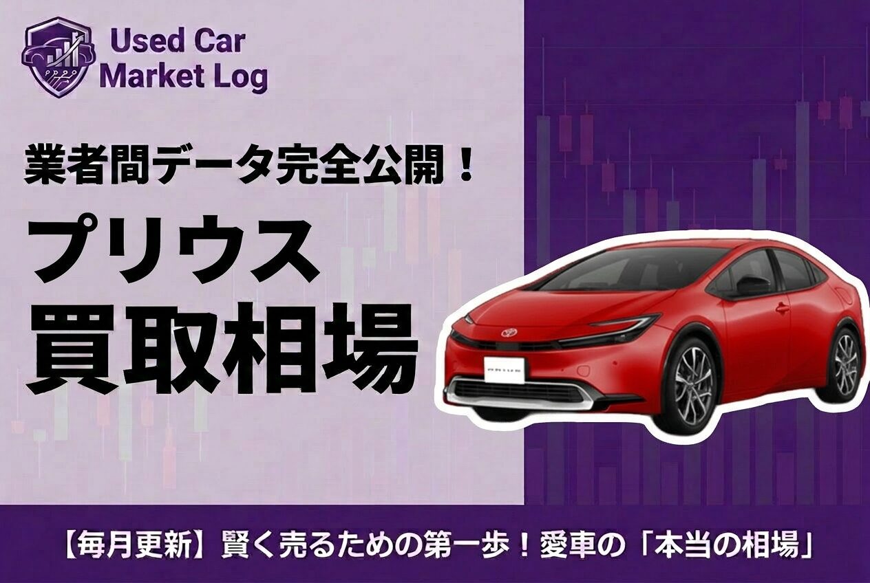 【2026年3月最新】プリウス買取相場｜60系・50系のグレード別実勢価格と高く売る条件