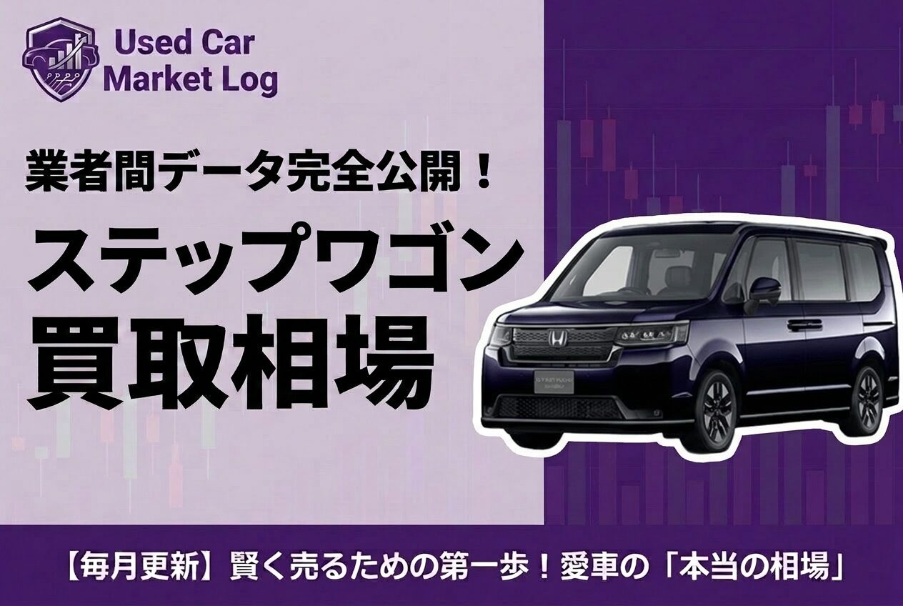 【2026年3月最新】ステップワゴン買取相場｜6代目スパーダが高値維持！e:HEV vs ガソリンの逆転現象と売り時