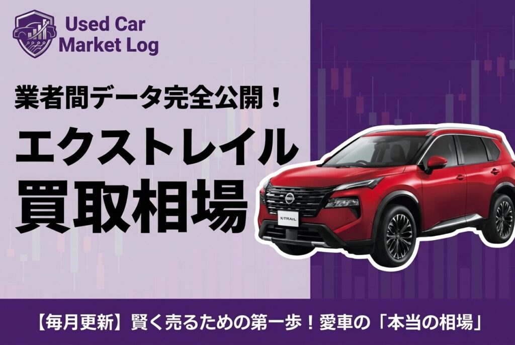 【2026年3月最新】エクストレイル買取相場｜T33型e-POWERとT32型の売り時・最高値で売る条件を解説